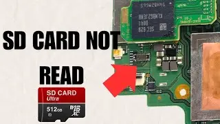 NINTENDO SWITCH NOT READING ANY SD CARD AFTER REPLACE READER ..