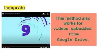 Looping your YouTube video 2 Ways
