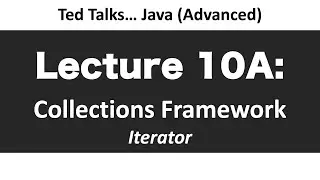 CSCI2120 - Lecture 10A:  Collections - Iterator interface