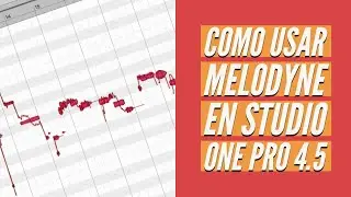 como usar MELODYNE en Studio One 4.5 [Afinador de voz]