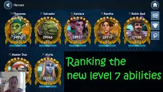 Level 7 abilities ranked (3rd update) - Dragon Champions