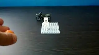 Lego Skeleton, Dog and Ball (Lego Animation)