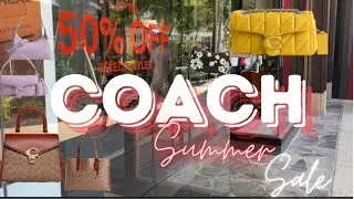 ❗❗COACH SUMMER SALE ❗❗- UPTO 50% OFF - The best Coach bags on sale- Including Tabby, Rogue and MORE!