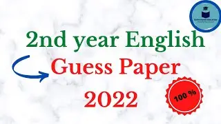 2nd year Most Important Short Questions Understand Education