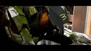Why is Master Chief in McDonalds?
