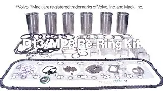 Volvo®/Mack® D13/MP8 Re-Ring Kit MCIFVED13