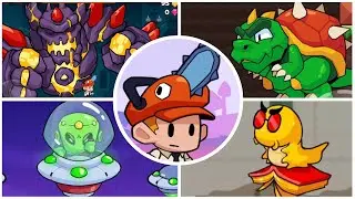 Super Meno - Jungle Platform - All Bosses (Android, iOS)