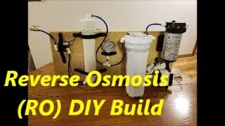 HOW TO BUILD a Reverse Osmosis System for Maple Syrup -Small scale RO for HOBBY Operation. Sap -Easy