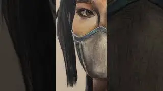 Kitana drawing from mk1! 