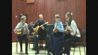 Полет шмелей над Зеленоградом    квартет домр     Алиса Лебедева домра, Марина Сафина домра,Светлана