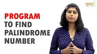 Program to check Palindrome Number