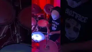 Slayer BROKE MY CYMBAL but I KEPT PLAYING! 😱 