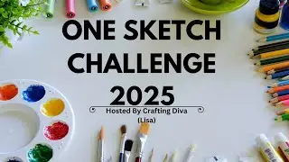 One Sketch Challenge May Hosted By @craftingdiva