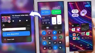 Es OFICIAL! Nuevo Centro de Control de HyperOS 2.0 Con Expansión de Música + Launcher Mejor Versión!