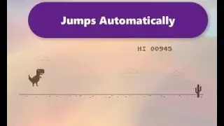 How to Make Google's Dinosaur Game Bot (PYTHON)