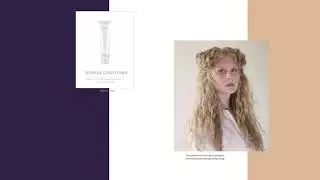 Cutrin Landing Page Concept Animation