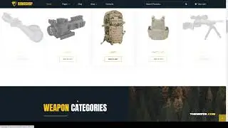 Armashop - Guns and Ammo WooCommerce theme tactical supply 15 Marina