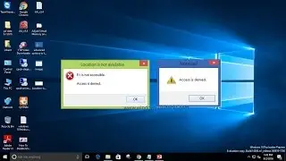 how to fix Access is Denied Error in windows 10