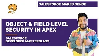 Field & Object Level Security in Apex | Chapter 100 |  Salesforce Developer Masterclass