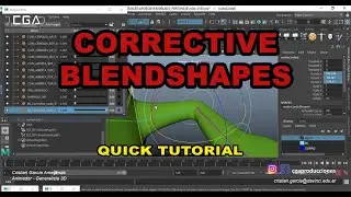 Corrective Blendshapes / Blendshapes Correctivos (Autodesk Maya)
