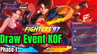 DRAW KOF'97 BINGO EVENT 2024! NEW PATTERN TO GET KOF SKIN - MLBB(phase 1)