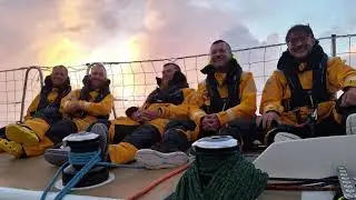 Sailing around the world with Klaus