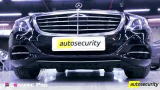 Mercedes Benz S class W222 защищенный составоми Ceramic Pro