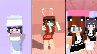 😳 Minecraft's Craziest Girls Ever! | Funny Story Animation