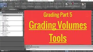 Grading Part 5   Grading Volume Tools