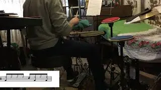 Работа над курсом Gary Chaffee. Урок 3 Система развития правой ноги, часть 2-2 Темп-70
