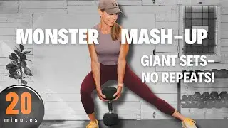 20-Minute Monster Mash-up | Giant Sets (No Repeats)