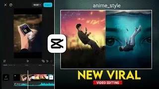 Instagram New Viral Under water ( anime-style ) Video Editing | Step by step Full Tutorial 