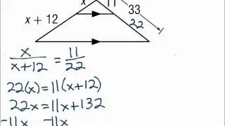 Geometry 7.4 Parallel Lines and Proportional Parts
