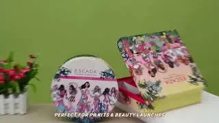 Custom Book Style Gift Box with Inserts | Perfect for PR Kits & Beauty Launches