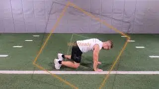 Leg Bridge and Isometric Bear Crawl Superset with ACL CARE Pro
