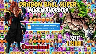UPDATE‼️ DRAGON BALL SUPER MUGEN ANDROID (1.21GB) BEST Anime Mugen [ANDROID-OFFLINE]