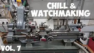 Watchmaking & Chill Vol. 7 - POM Material abstechen - Rohlinge für Uhrmacherwerkzeug etc. Myford ML7