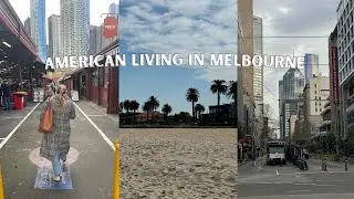 Melbourne days in my life | Port Melbourne, working from home + bad weather