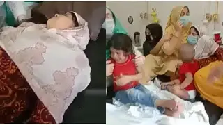 Bareilly me शौहर की मौत के बाद बदहवास हुई बीवी hospital mein haalat gambheer