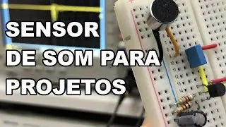 FAÇA UM SENSOR DE SOM COM POUCOS COMPONENTES