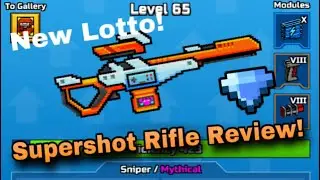 Supershot Rifle Mythical Review! (New Lottery! + Promo Code!) | Terrorz PG3D