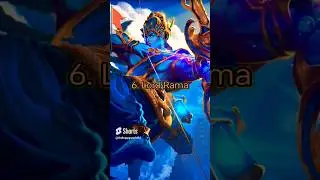 Top 10 Most💥Powerful🔥 Gods🕉️in (Hindu)Sanatan Dharma🚩#shorts #hindu