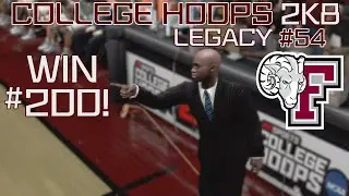 Coach Carter Chases Win #200 of His Legacy Mode! - College Hoops 2K8 Legacy (Part 54/S5)