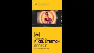 Pixel Stretch Effect - After effects tutorial 