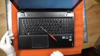 Lenovo Ideapad Y580 Y585 Repair Disassembly Cleaning Fan