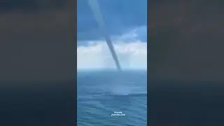 Смерч в Чёрном море 2023 год