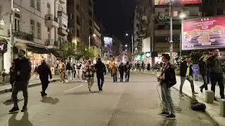 Street Singer in Bucharest