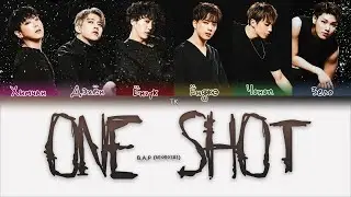 B.A.P – One Shot [ПЕРЕВОД НА РУССКИЙ/КИРИЛЛИЗАЦИЯ Color Coded Lyrics]