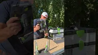I always appreciate how the Festool tools work together as an efficient system 