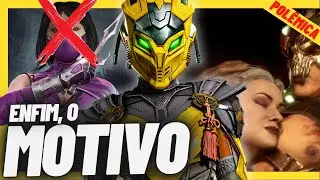 A REAL! Por ISSO Mortal Kombat Fez Mulher Cyrax no MK1, Sindel Vilã e etc